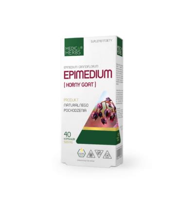 Medica Herbs Epimedium (Horny Goat) 40 kapsułek