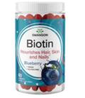 Swanson Biotin 2500mcg Blueberry 60 gummies