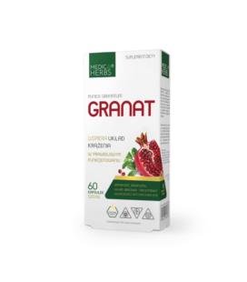 Medica Herbs Granat 520mg 60 kapsułek