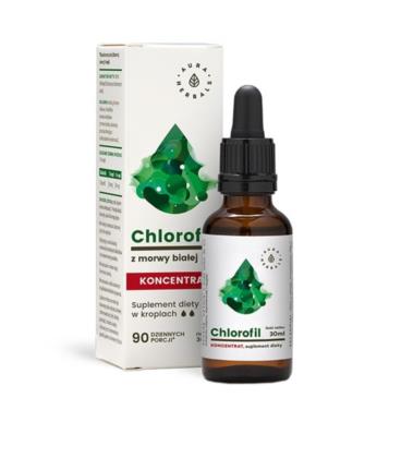 Aura Herbals Chlorofil Koncentrat Krople 30ml