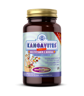 Solgar Kangavites Complete Multivitamin & Mineral Children's Formula Berry 120 tab
