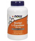 NOW FOODS ACETYL L-CARNITINE 500mg 200 VCAPS