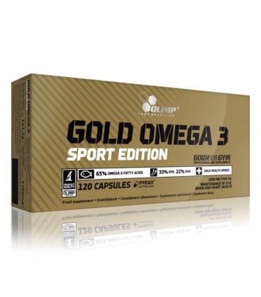 Olimp Gold Omega 3 Sport 120 kaps.