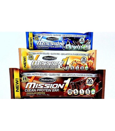 Muscletech Mission1 Clean Protein Bar 60g