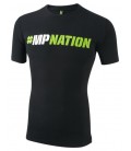 Musclepharm Mens T-Shirt#MPNATION - Black