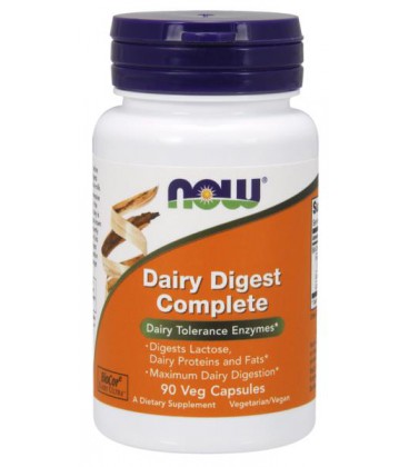 NOW FOODS DAIRY DIGEST COMPLETE 90 VCAPS