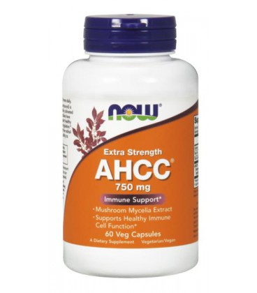 NOW FOODS AHCC(R) 750MG 60 VCAPS