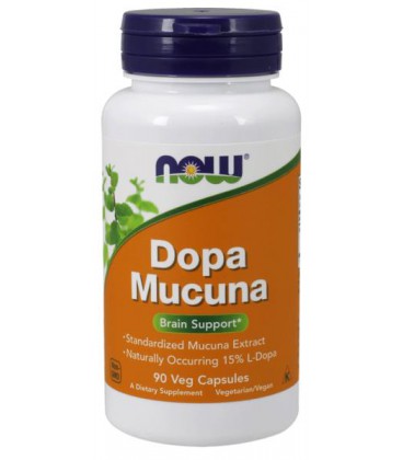 NOW FOODS DOPA MUCUNA 90 VCAPS
