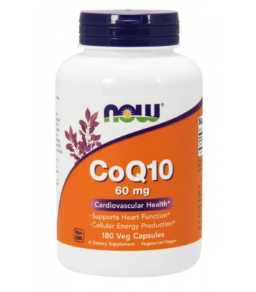 NOW FOODS CoQ10 60mg 180 VCAPS
