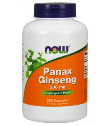 NOW FOODS PANAX GINSENG 500 mg 250 CAPS