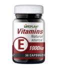 Lifeplan Vitamin E 1000IU 30kaps