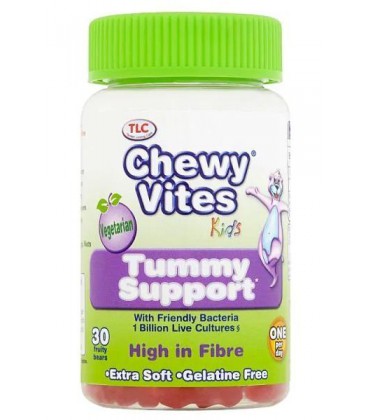 TLC Chewy Vites Kids Tummy Support 30 chewables