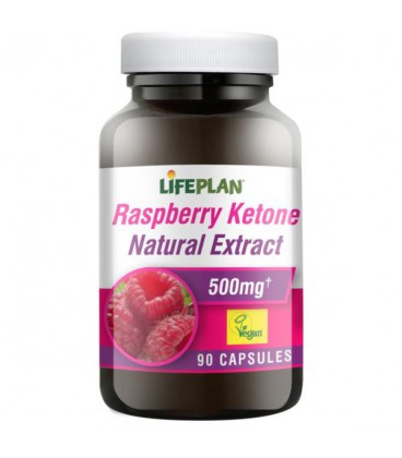 Lifeplan Raspberry Ketone Extract 500mg 90kaps