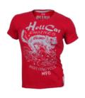 Olimp Men's T-shirt - HELL CATS red L