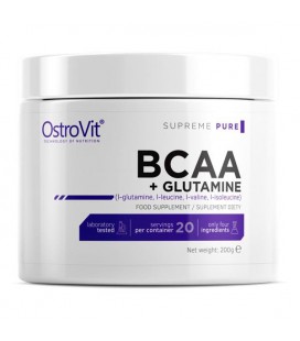 Ostrovit Supreme Pure BCAA + Glutamine 200g