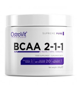 Ostrovit Supreme Pure BCAA 2-1-1 200g